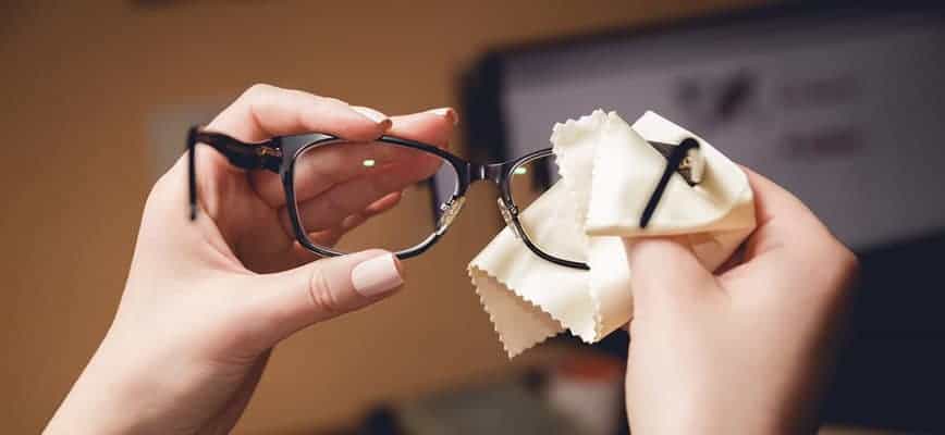 caring for your glasses